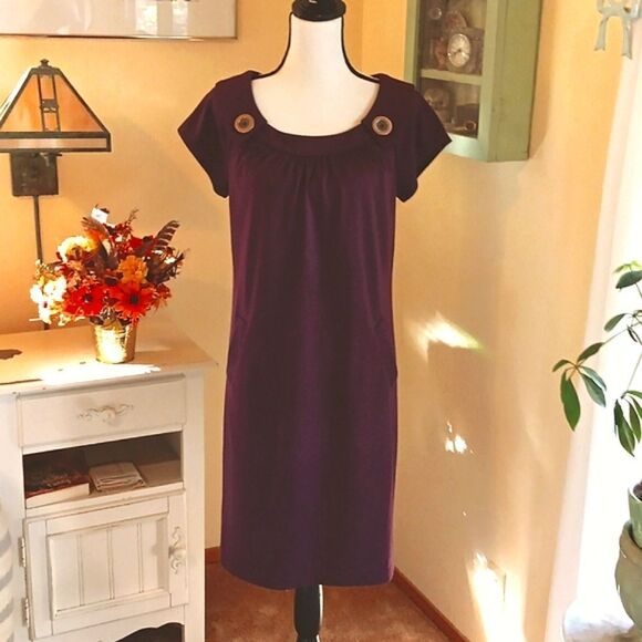 Evan-Picone Knit Dress - Picture 1 of 12